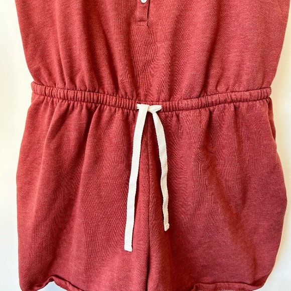 70's Style Cotton Athletic Romper | Far West | Size L - Picture 5 of 6